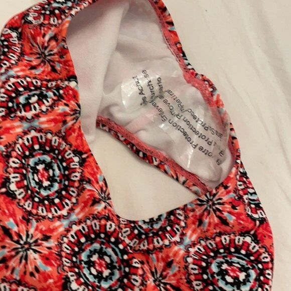 Kanu Surf Hannah Multicolor One Piece Swimsuit Swimwear Girls 12 Beach NEW - Picture 5 of 9